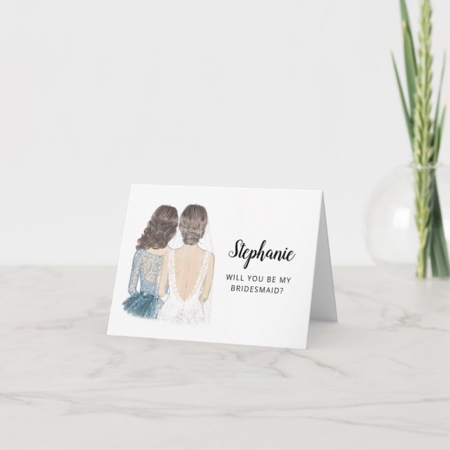 Cartão de Proposta de Padrinho de Casamento (Frente)