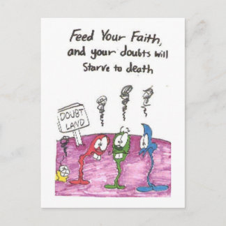 Cartão de provérbios engraçados animados da igreja