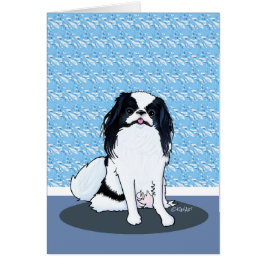 Cartão de queixo japonês KiniArt