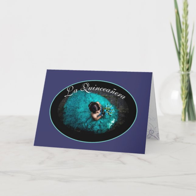 Cartão de Quinceanera (Frente)
