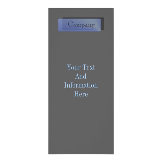 Cartão de Rack Azul (Frente)