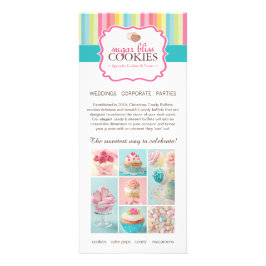 Cartão de Rack da Lista de Preços de Bakery