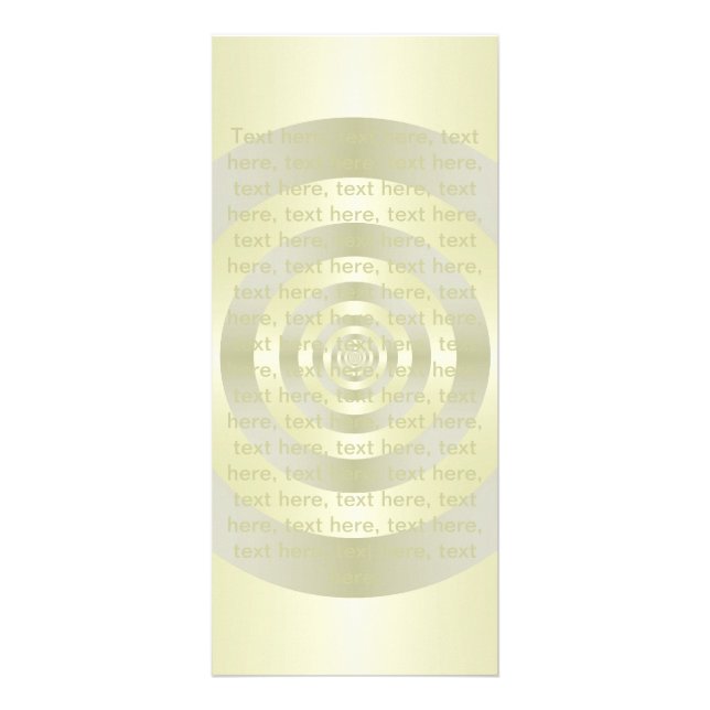 Cartão de Rack de Destino (Verso)