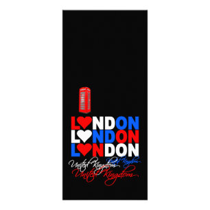 Cartão de rack de Londres - personalize!