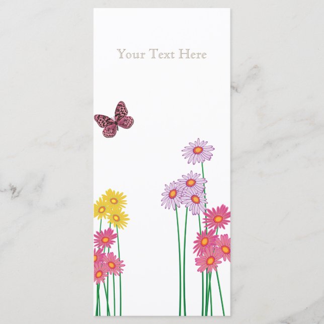 Cartão de Rack do Programa de Coleta de Garden Par (Frente)