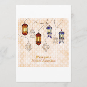 Cartão de Ramadan