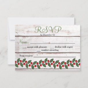 Cartão de Reação de Natal/Inverno de Férias