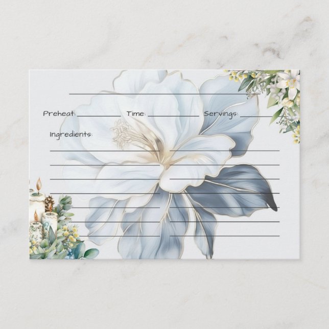 Cartão de recebimento de clareza (Frente)