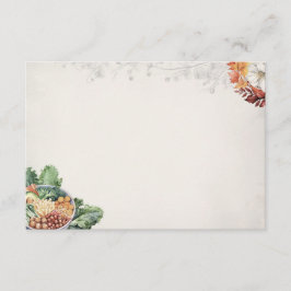 Cartão de Receita Básica da Sopa do Dia