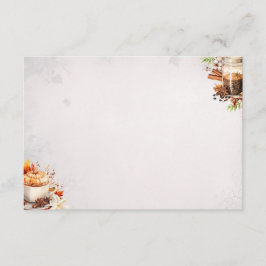 Cartão de Receita Básico de Açúcar e Especiarias