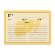 Cartão de Receita de Anjo de Natal