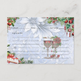 Cartão de Receita de Bite de Frost