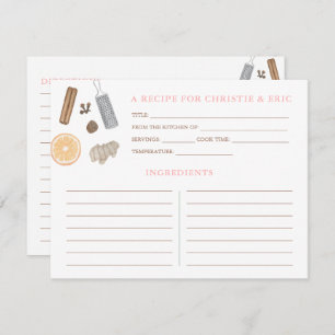 Cartão de Receita de Especiais de Troca de Cookies