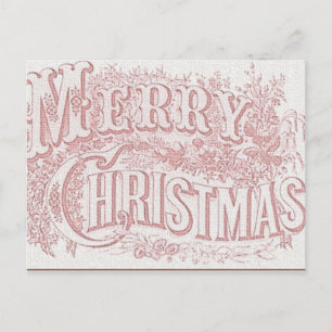 Cartão de Receita de Feliz Natal