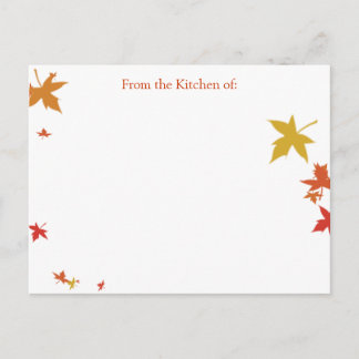 Cartão de Receita de Folga (Solicitação Personaliz