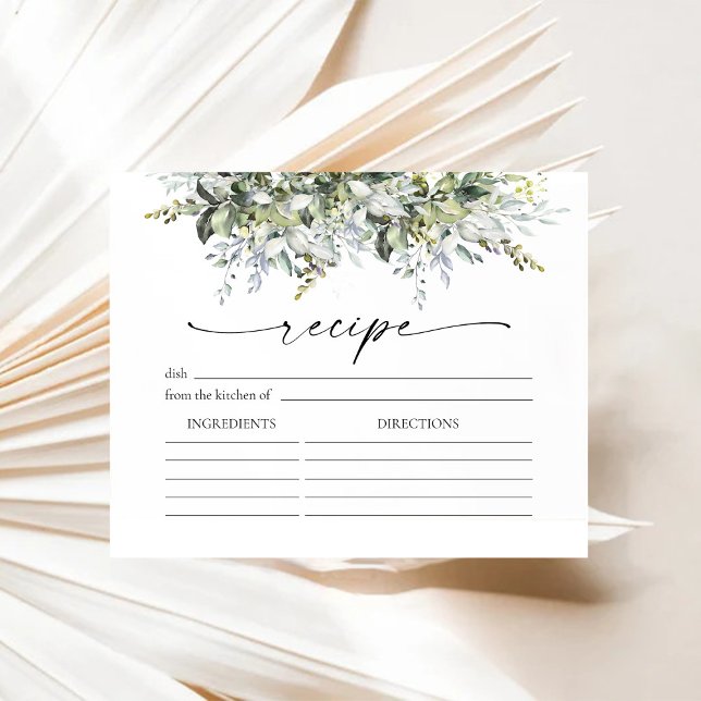 Cartão de Receita de Grande Importância Herbal Gre (Criador carregado)