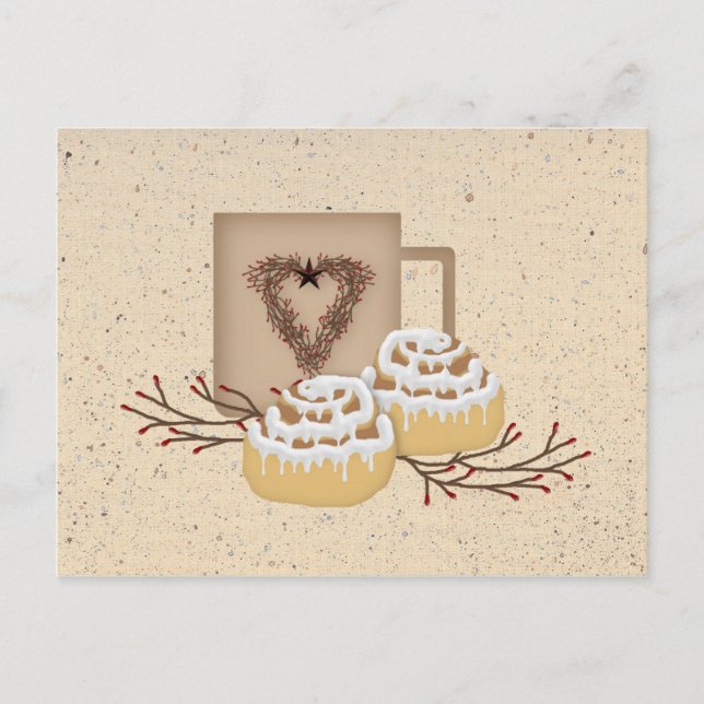 Cartão de Receita de Rolamentos de Canela (Frente)