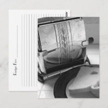 Cartão de Receita de Torradeira Antiga Postal