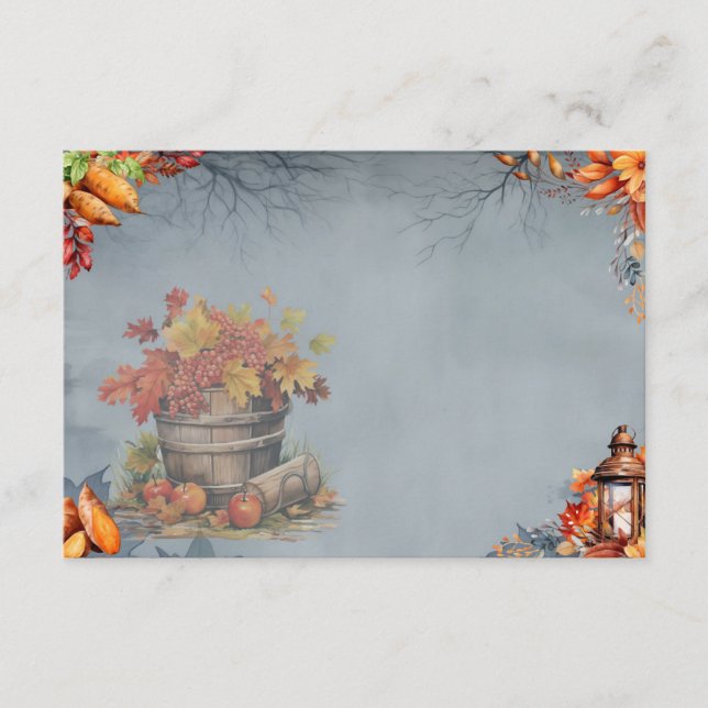 Cartão de Receita de Vazio Fácil Como Pie (Frente)