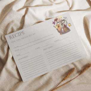 Cartão de Receita do Chá de panela do Partido do C