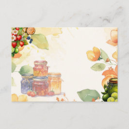 Cartão de Receita Marmalade Blank