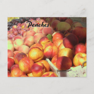 Cartão de Receita - Pêssegos