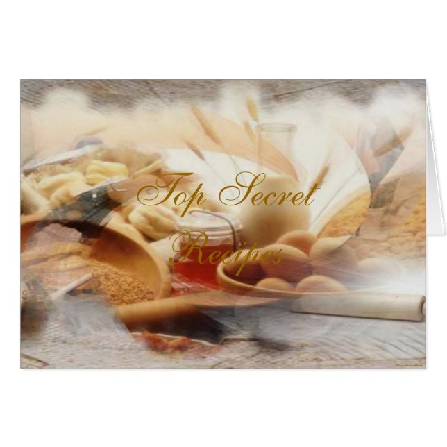 Cartão de Receita Secreta Superior (Frente Horizontal)