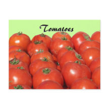 Cartão de receita - Tomates