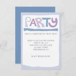 Cartão de Recepção de Casamento Judaico BASHERT