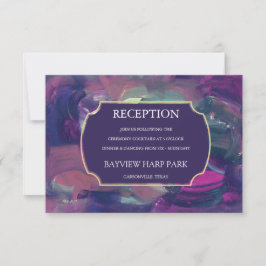 Cartão de Recepção de Pintura em Acrilato