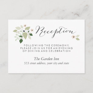 Cartão de Recepção de Sangue-Sombra - Branco