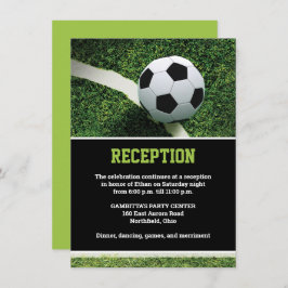 Cartão de Recepção do Bar Mitzvah no Estádio de Fu