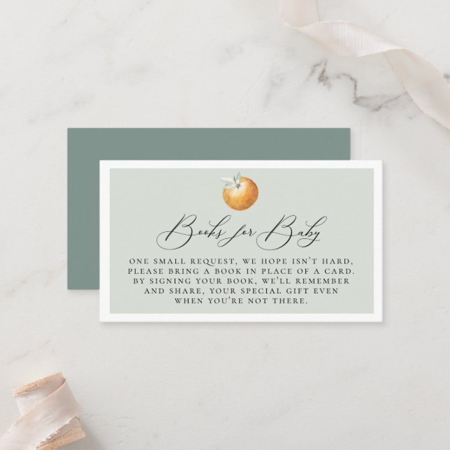 Cartão de Receptáculo de Solicitação de Livro de C (Frente/Verso In Situ)