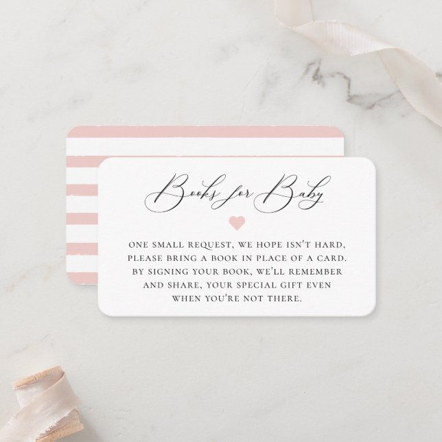 Cartão de Receptáculo de Solicitação de Livro de C (Frente/Verso In Situ)