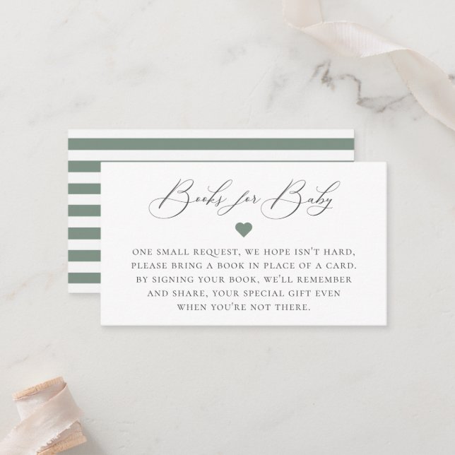 Cartão de Receptáculo de Solicitação de Livro de C (Frente/Verso In Situ)