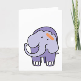 Cartão de Recuperação de Elefante