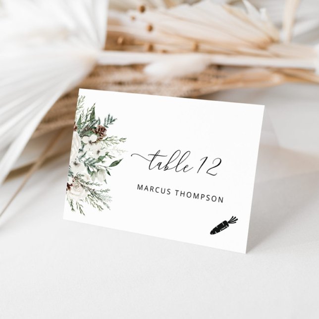 Cartão de refeição da Vegetariana moderna e verde (Criador carregado)