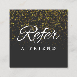 Cartão de referência comercial minimalista