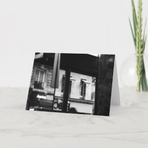 Cartão de Reflexões e Janelas do Atmosfera Parisie