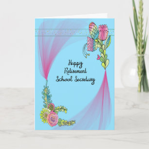 Cartão de Reforma para o Secretário Escolar