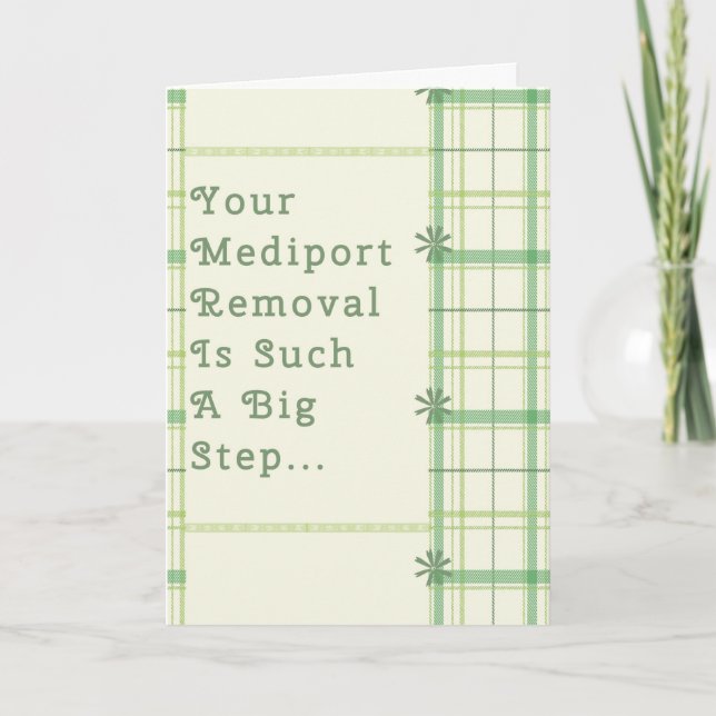 Cartão de Remoção Mediport para Doentes Canceres (Frente)