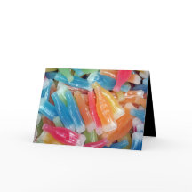 CARTÃO DE REPRODUÇÃO L@@K garrafas de cera doce