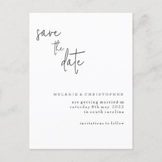 Cartão de Reserva de Data