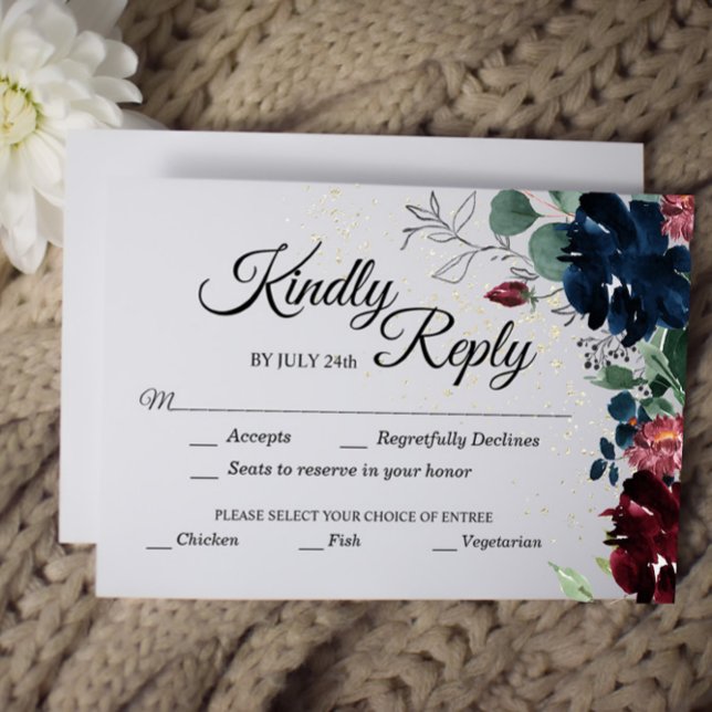 Cartão de Resposta à Celebração de Verão com opção (Criador carregado)