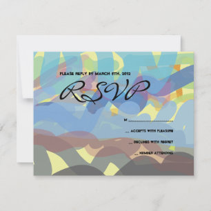 Cartão de resposta Bat Mitzvah do Bar TORAH PINTAD