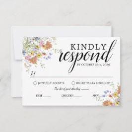 Cartão de Resposta Bloom & Bliss