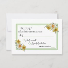 Cartão de Resposta Daffodil