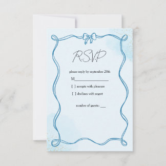 Cartão de Resposta de Casamento Floral Terracota R