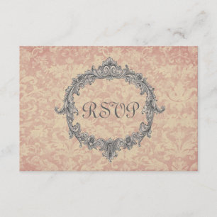 Cartão de Resposta de Casamento RSVP de RSVP de Da
