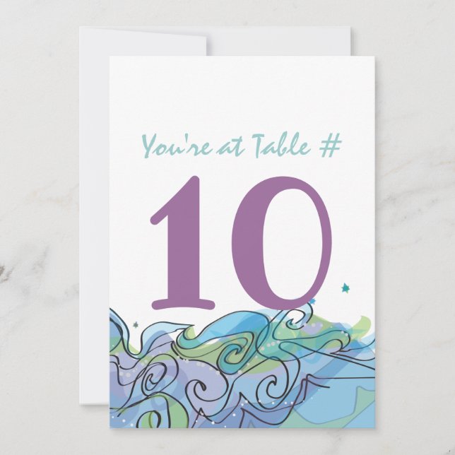 Cartão de resposta de convite à Bat Mitzvah, Bar d (Frente)